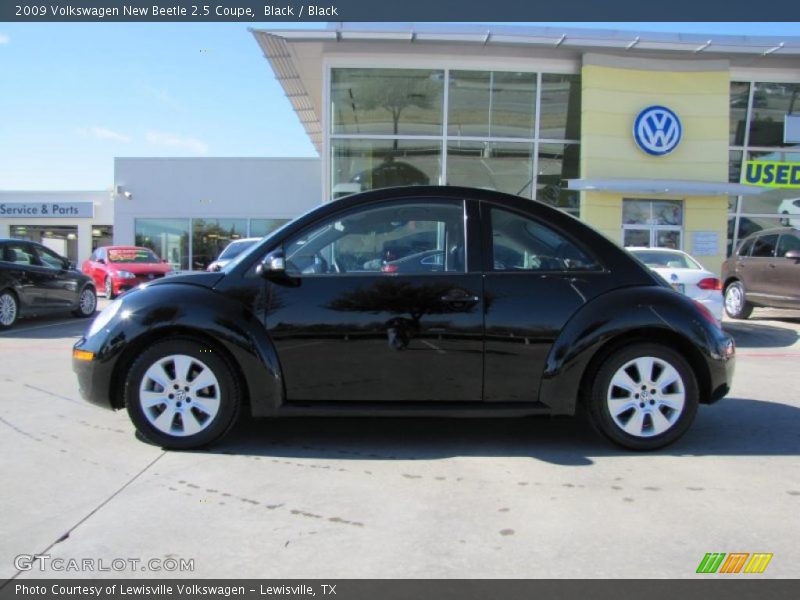 Black / Black 2009 Volkswagen New Beetle 2.5 Coupe