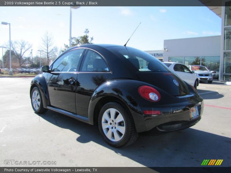 Black / Black 2009 Volkswagen New Beetle 2.5 Coupe