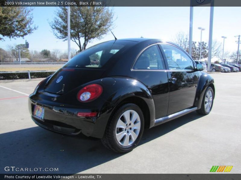 Black / Black 2009 Volkswagen New Beetle 2.5 Coupe