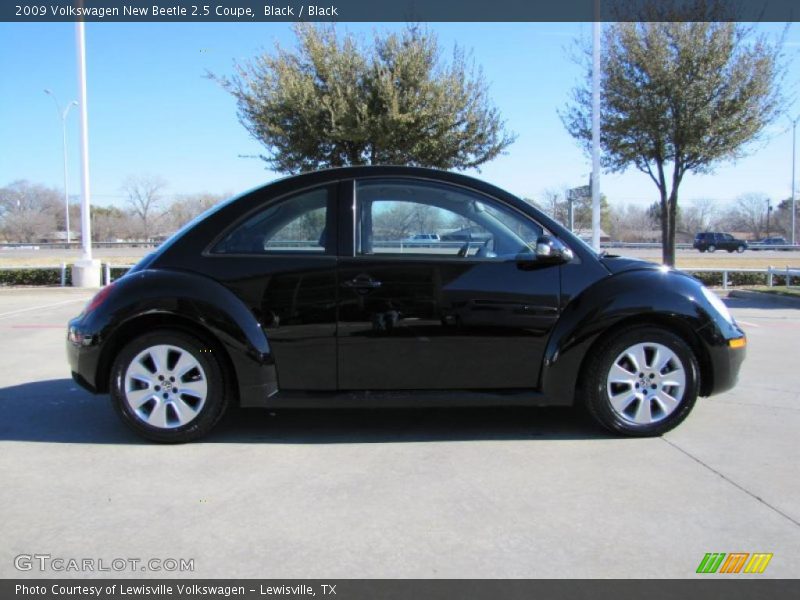 Black / Black 2009 Volkswagen New Beetle 2.5 Coupe