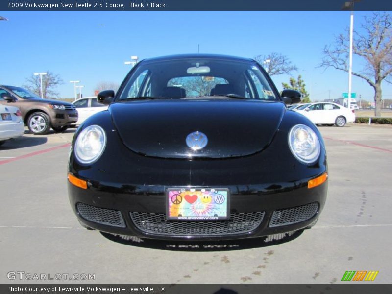 Black / Black 2009 Volkswagen New Beetle 2.5 Coupe