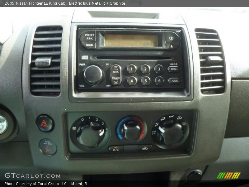 Controls of 2005 Frontier LE King Cab