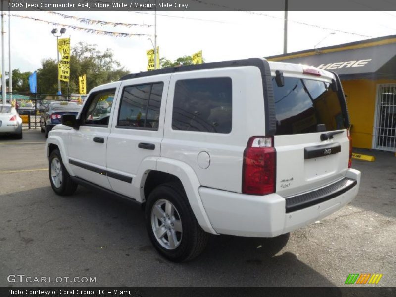 Stone White / Medium Slate Gray 2006 Jeep Commander 4x4