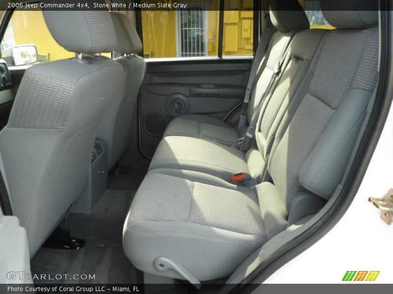 Stone White / Medium Slate Gray 2006 Jeep Commander 4x4