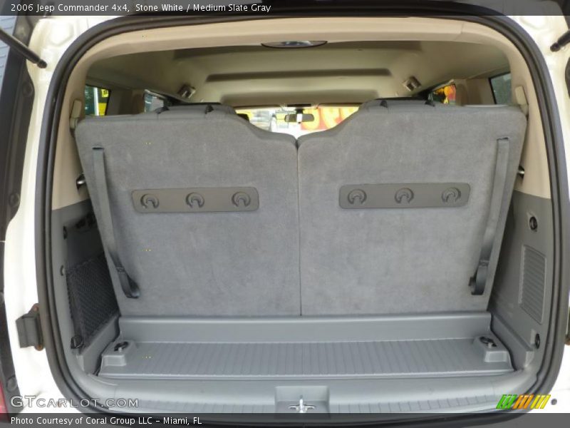 Stone White / Medium Slate Gray 2006 Jeep Commander 4x4
