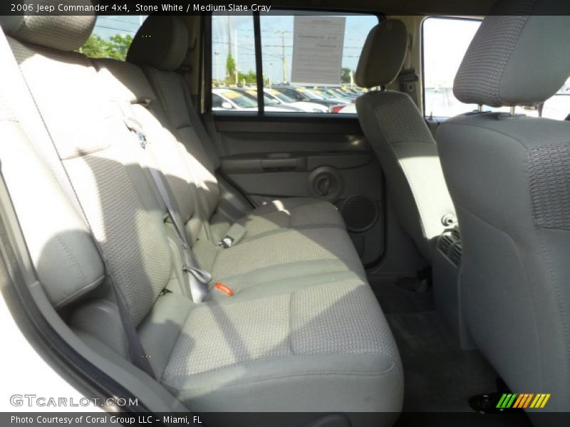 Stone White / Medium Slate Gray 2006 Jeep Commander 4x4