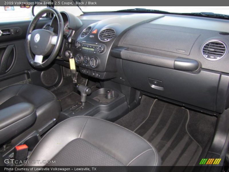  2009 New Beetle 2.5 Coupe Black Interior