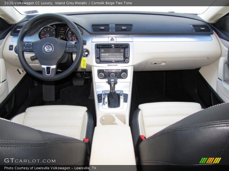 Island Grey Metallic / Cornsilk Beige Two Tone 2010 Volkswagen CC Luxury