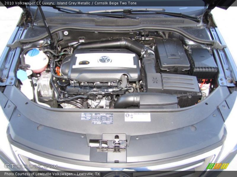 Island Grey Metallic / Cornsilk Beige Two Tone 2010 Volkswagen CC Luxury
