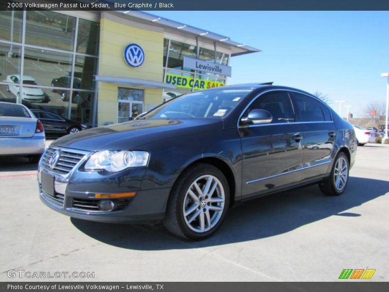 Blue Graphite / Black 2008 Volkswagen Passat Lux Sedan