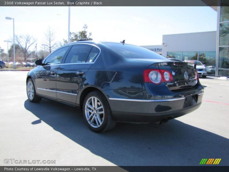 Blue Graphite / Black 2008 Volkswagen Passat Lux Sedan