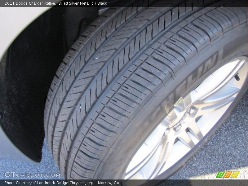 Billett Silver Metallic / Black 2011 Dodge Charger Rallye