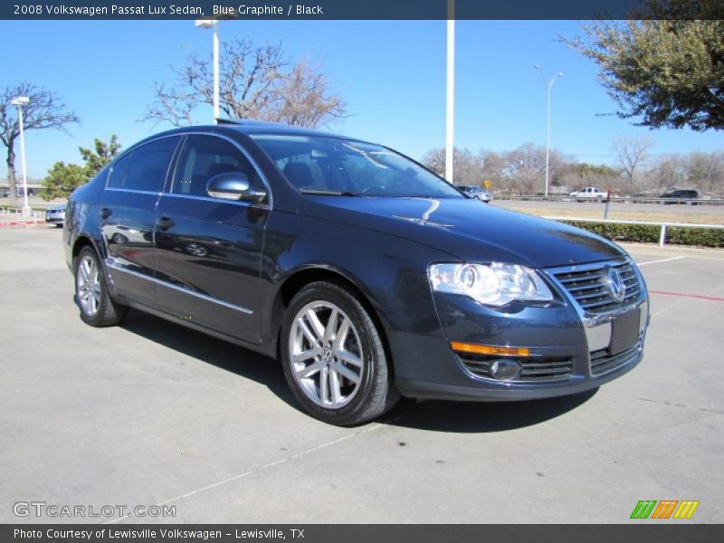 Blue Graphite / Black 2008 Volkswagen Passat Lux Sedan