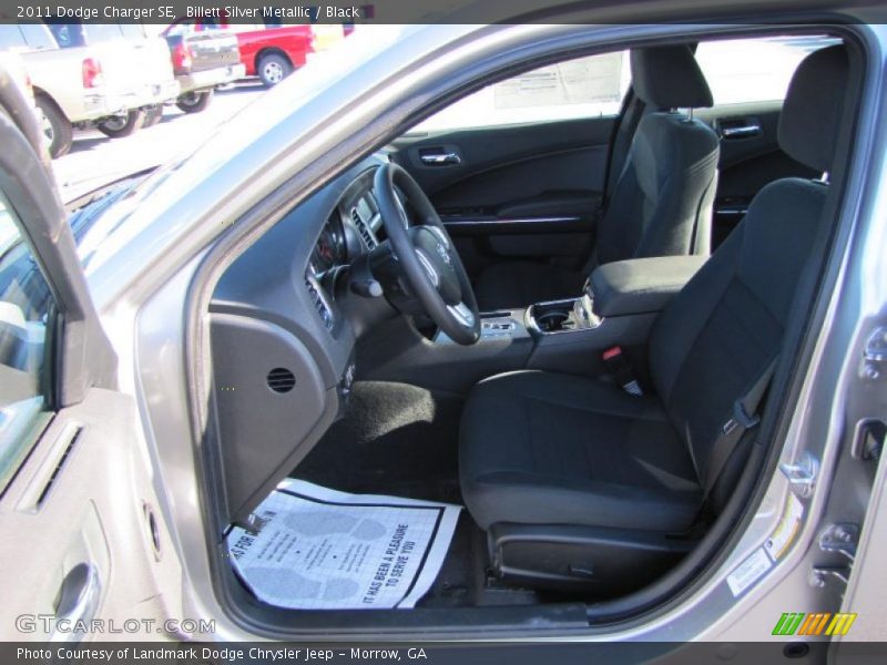  2011 Charger SE Black Interior