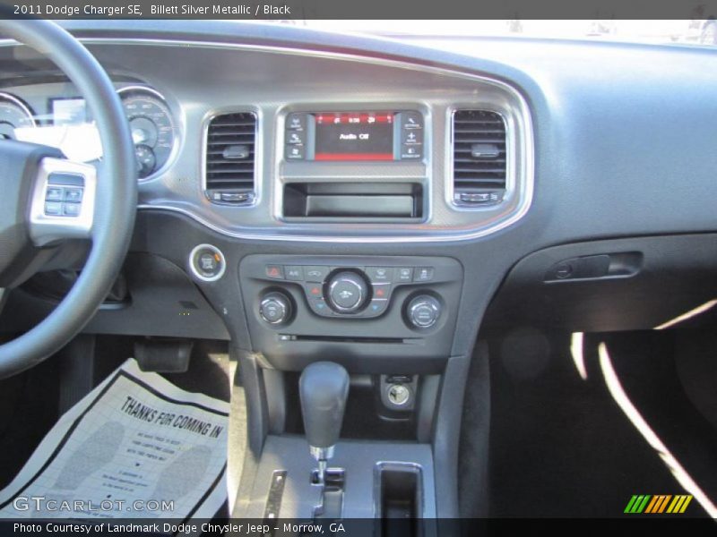Controls of 2011 Charger SE