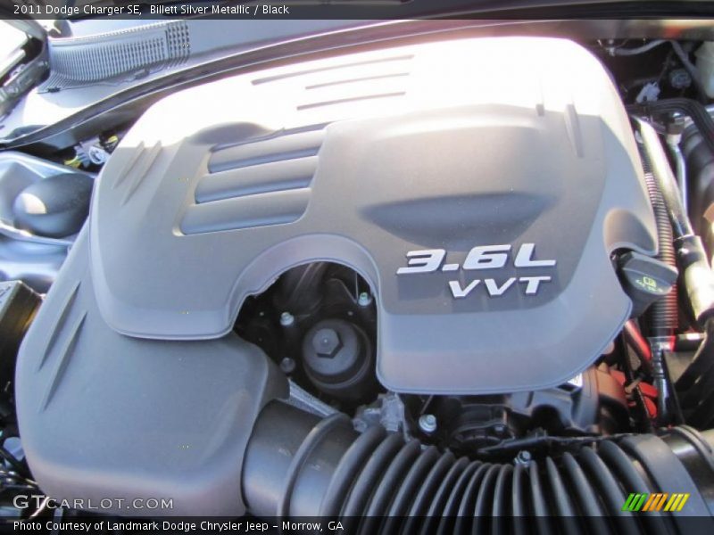  2011 Charger SE Engine - 3.6 Liter DOHC 24-Valve VVT Pentastar V6