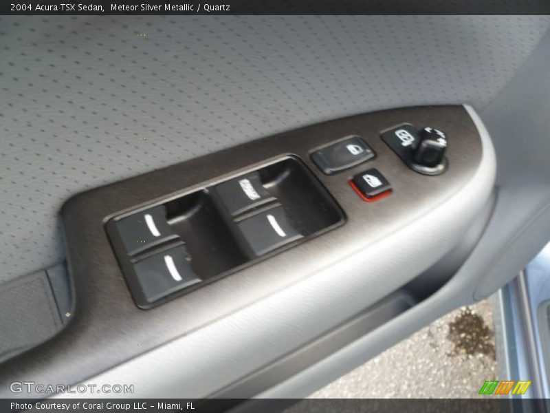 Meteor Silver Metallic / Quartz 2004 Acura TSX Sedan
