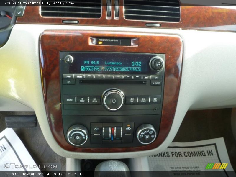 White / Gray 2006 Chevrolet Impala LT