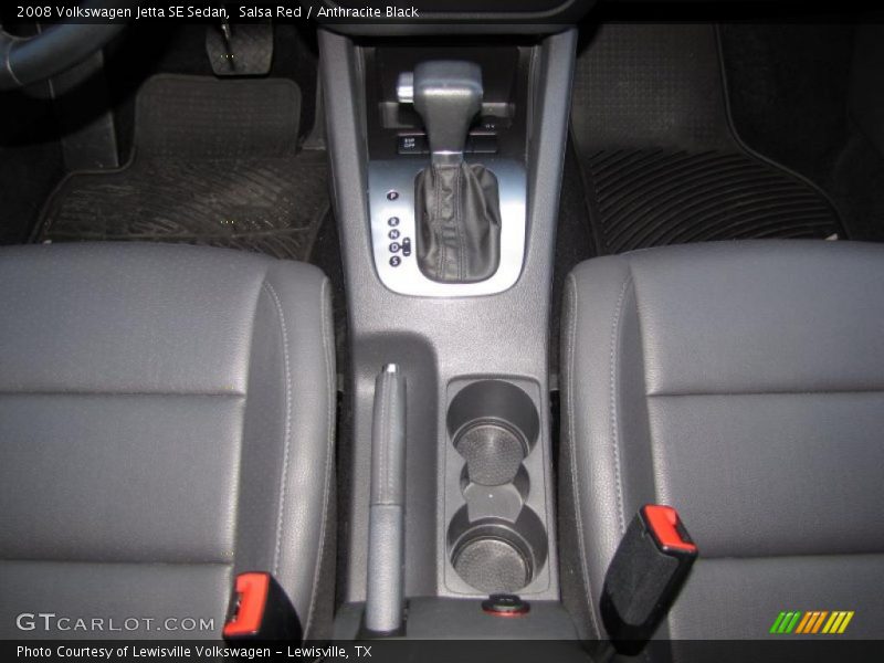 Salsa Red / Anthracite Black 2008 Volkswagen Jetta SE Sedan