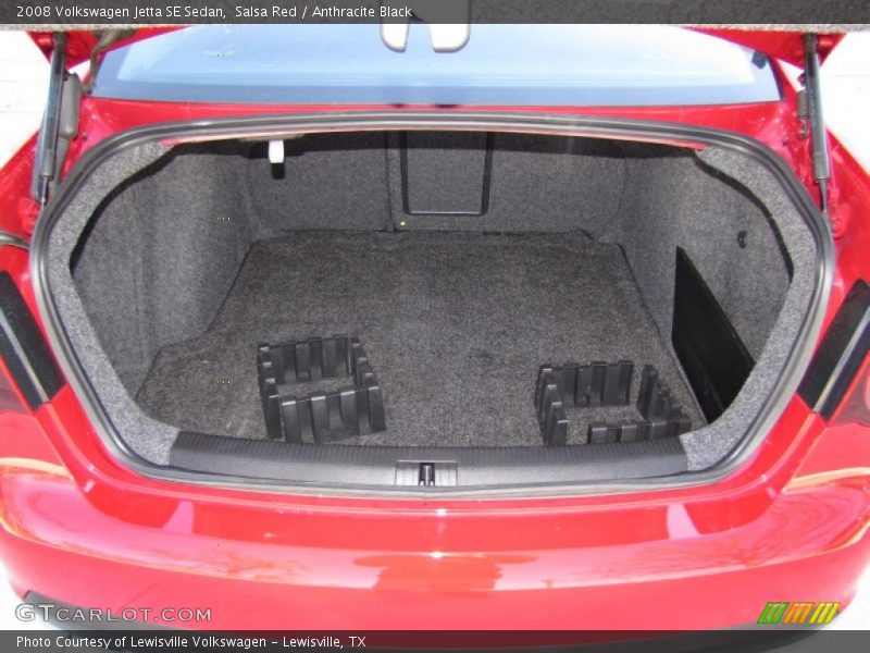 Salsa Red / Anthracite Black 2008 Volkswagen Jetta SE Sedan
