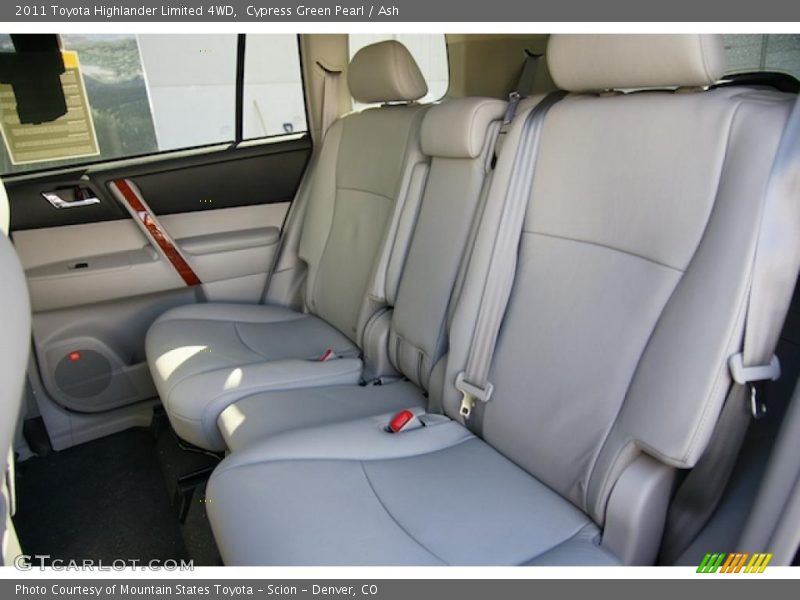 Cypress Green Pearl / Ash 2011 Toyota Highlander Limited 4WD