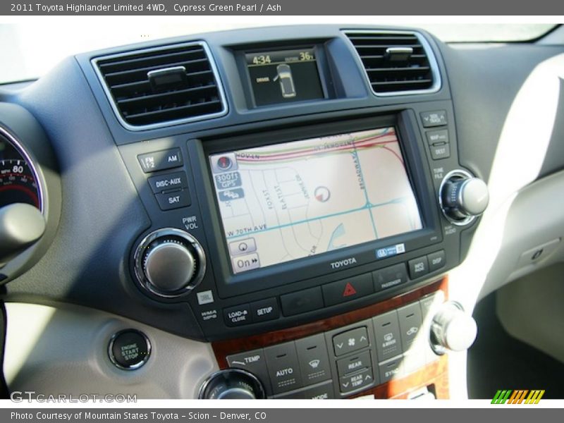 Cypress Green Pearl / Ash 2011 Toyota Highlander Limited 4WD
