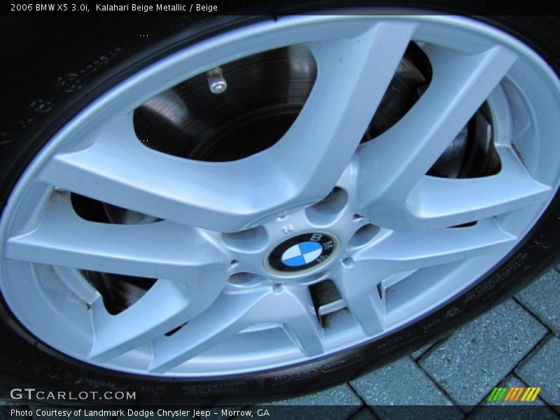 Kalahari Beige Metallic / Beige 2006 BMW X5 3.0i