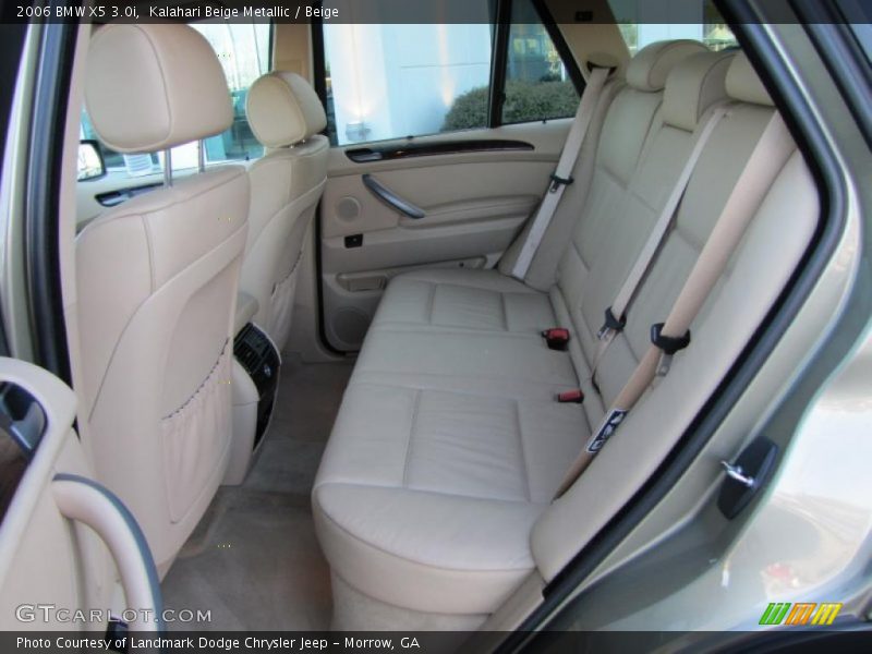 Kalahari Beige Metallic / Beige 2006 BMW X5 3.0i