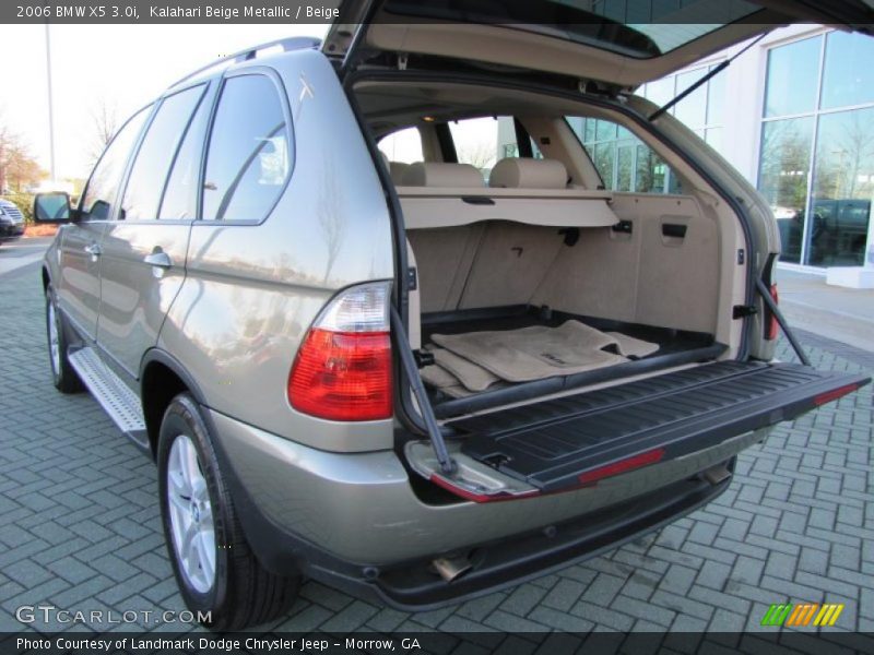 Kalahari Beige Metallic / Beige 2006 BMW X5 3.0i