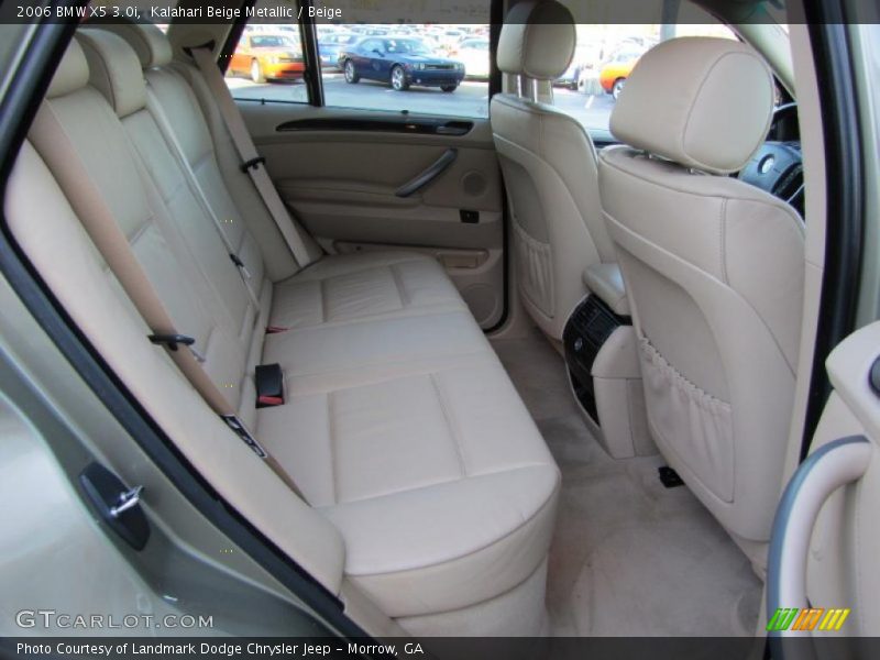 Kalahari Beige Metallic / Beige 2006 BMW X5 3.0i