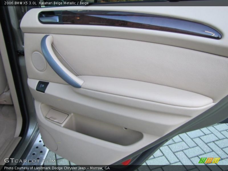 Kalahari Beige Metallic / Beige 2006 BMW X5 3.0i