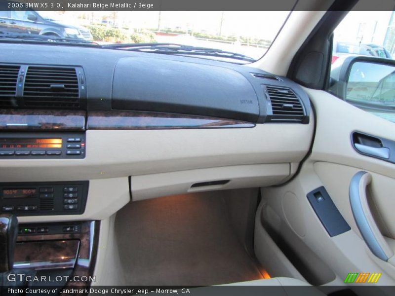 Kalahari Beige Metallic / Beige 2006 BMW X5 3.0i