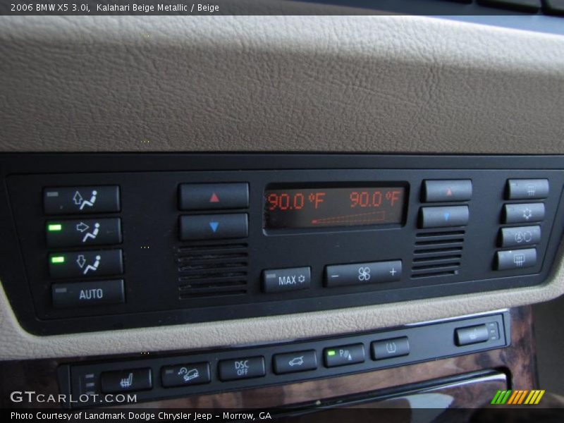 Kalahari Beige Metallic / Beige 2006 BMW X5 3.0i