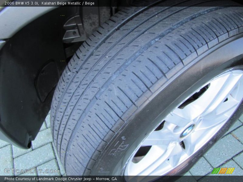Kalahari Beige Metallic / Beige 2006 BMW X5 3.0i