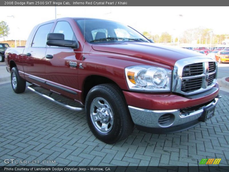 Front 3/4 View of 2008 Ram 2500 SXT Mega Cab