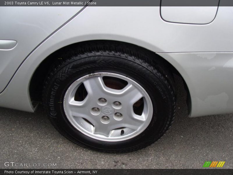 Lunar Mist Metallic / Stone 2003 Toyota Camry LE V6