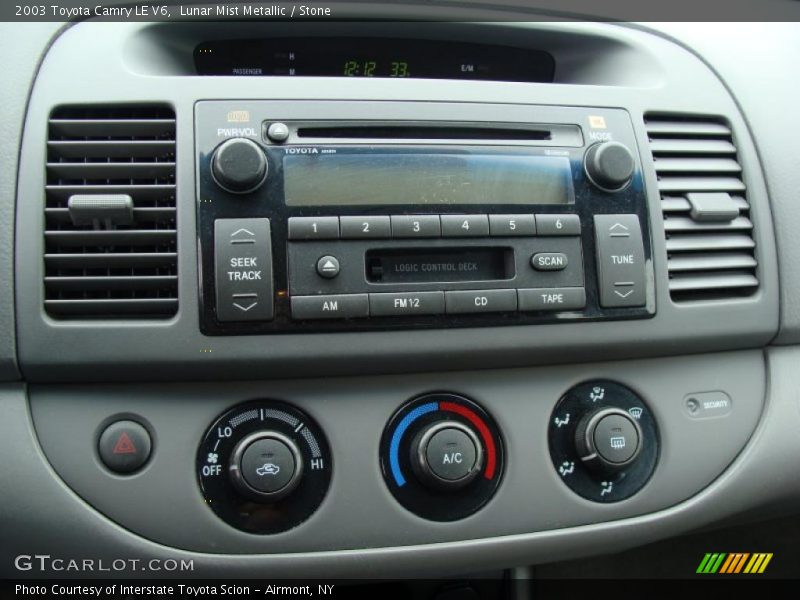 Lunar Mist Metallic / Stone 2003 Toyota Camry LE V6