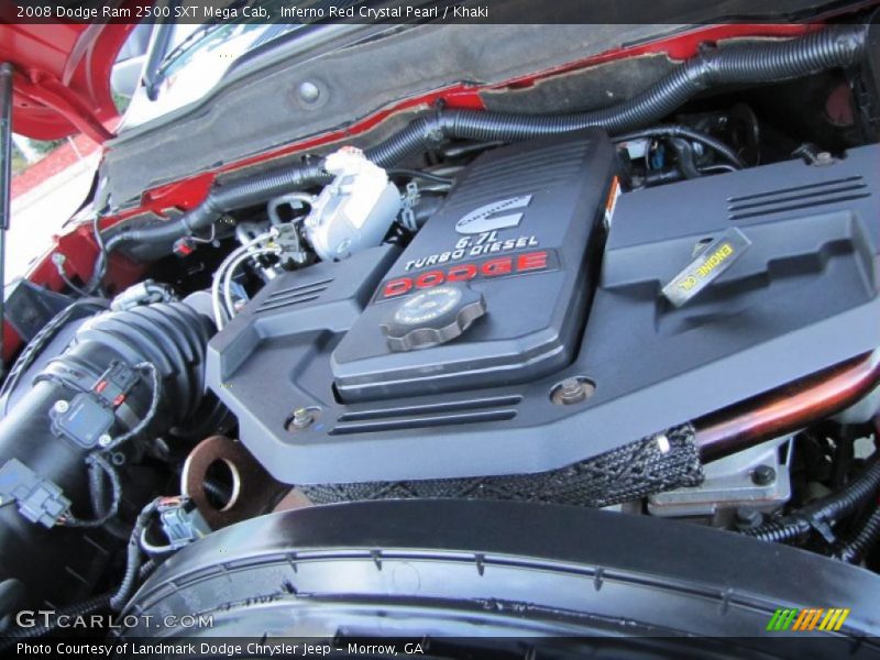  2008 Ram 2500 SXT Mega Cab Engine - 6.7 Liter OHV 24-Valve Cummins Turbo Diesel Inline 6 Cylinder