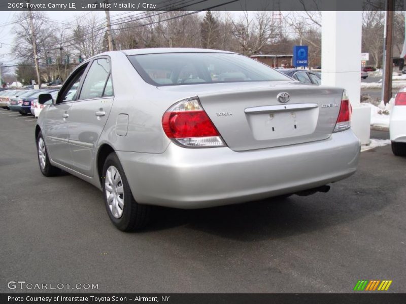 Lunar Mist Metallic / Gray 2005 Toyota Camry LE