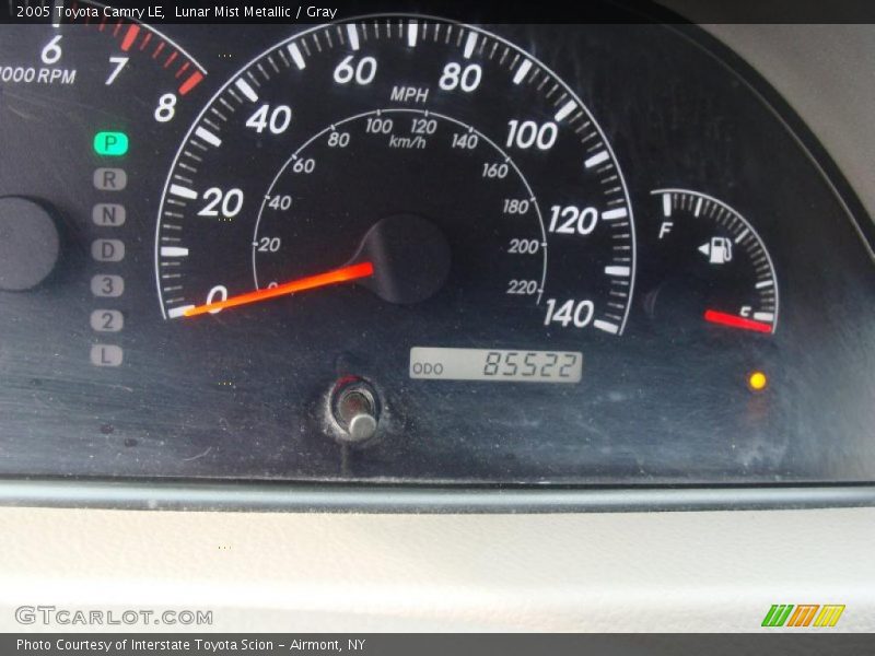 Lunar Mist Metallic / Gray 2005 Toyota Camry LE
