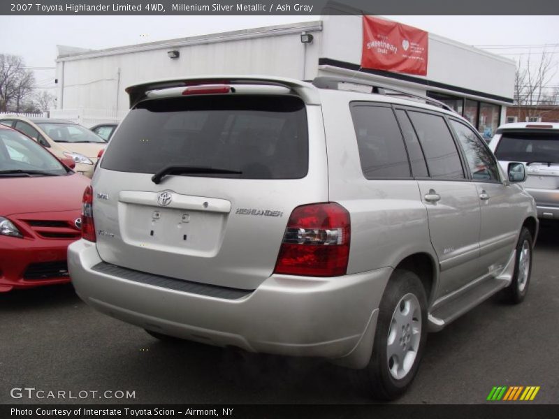 Millenium Silver Metallic / Ash Gray 2007 Toyota Highlander Limited 4WD