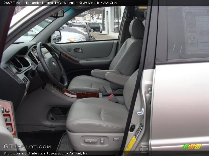 Millenium Silver Metallic / Ash Gray 2007 Toyota Highlander Limited 4WD
