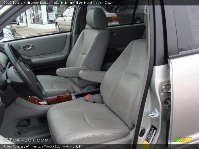 Millenium Silver Metallic / Ash Gray 2007 Toyota Highlander Limited 4WD
