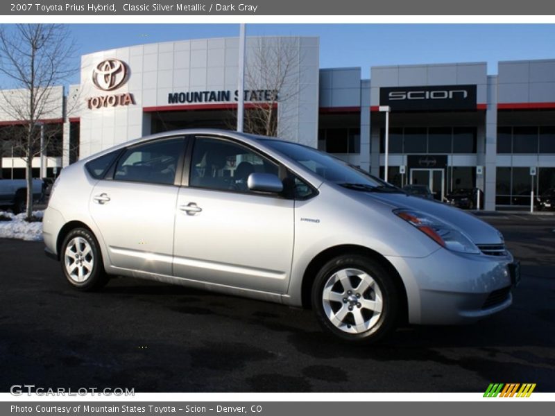 Classic Silver Metallic / Dark Gray 2007 Toyota Prius Hybrid
