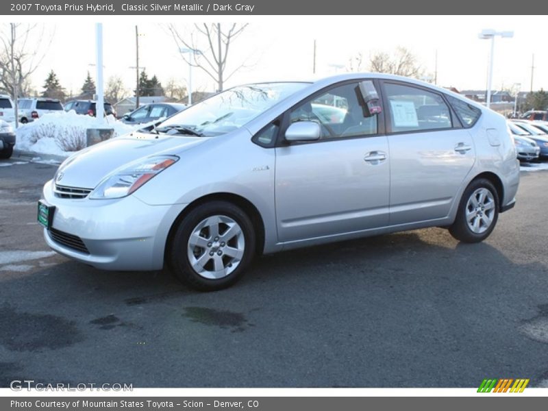 Classic Silver Metallic / Dark Gray 2007 Toyota Prius Hybrid