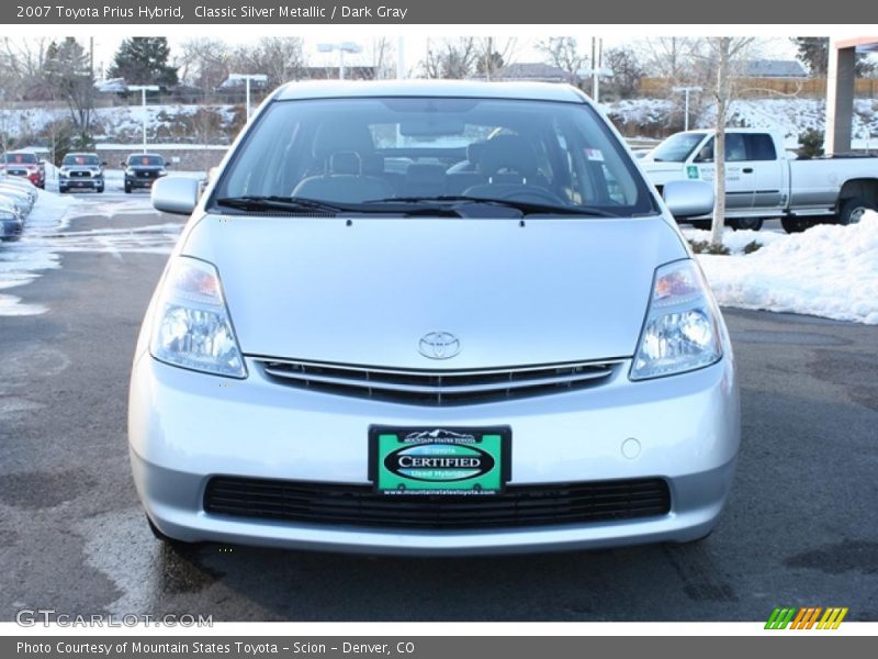 Classic Silver Metallic / Dark Gray 2007 Toyota Prius Hybrid