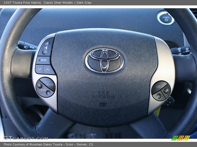 Classic Silver Metallic / Dark Gray 2007 Toyota Prius Hybrid
