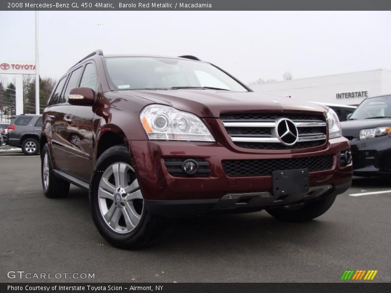 Barolo Red Metallic / Macadamia 2008 Mercedes-Benz GL 450 4Matic