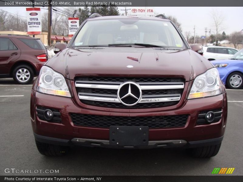 Barolo Red Metallic / Macadamia 2008 Mercedes-Benz GL 450 4Matic