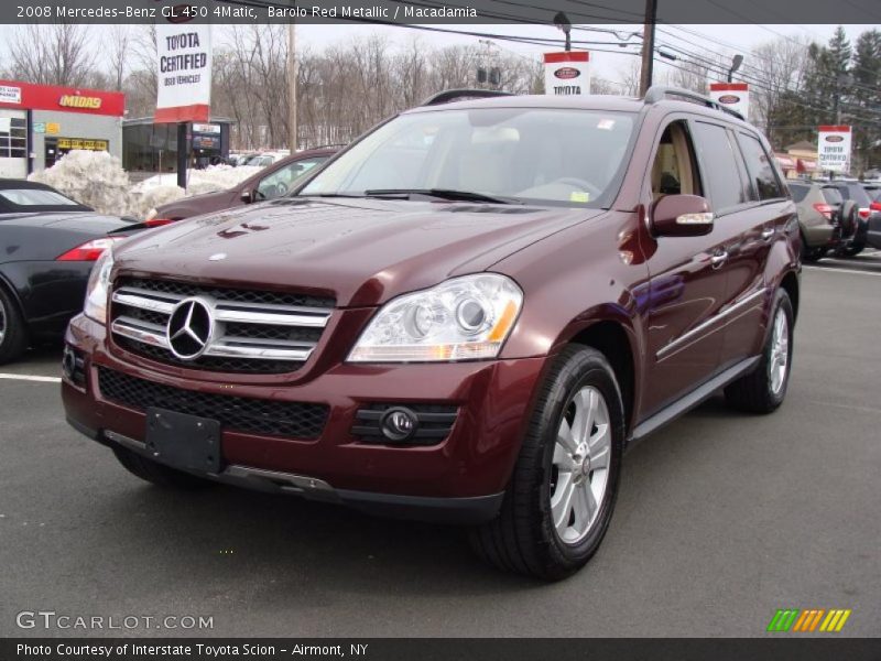 Barolo Red Metallic / Macadamia 2008 Mercedes-Benz GL 450 4Matic